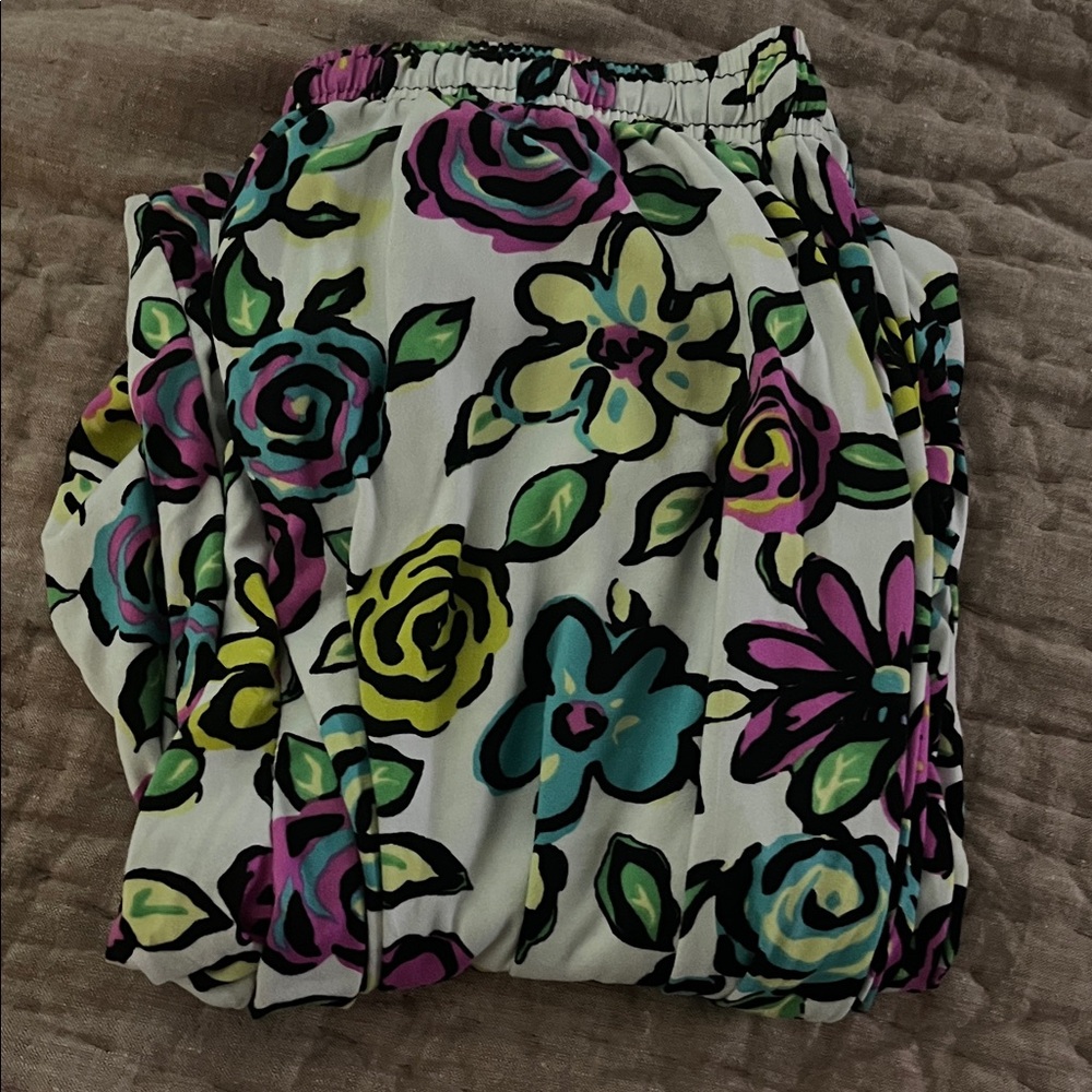 Floral Print PJ Pants